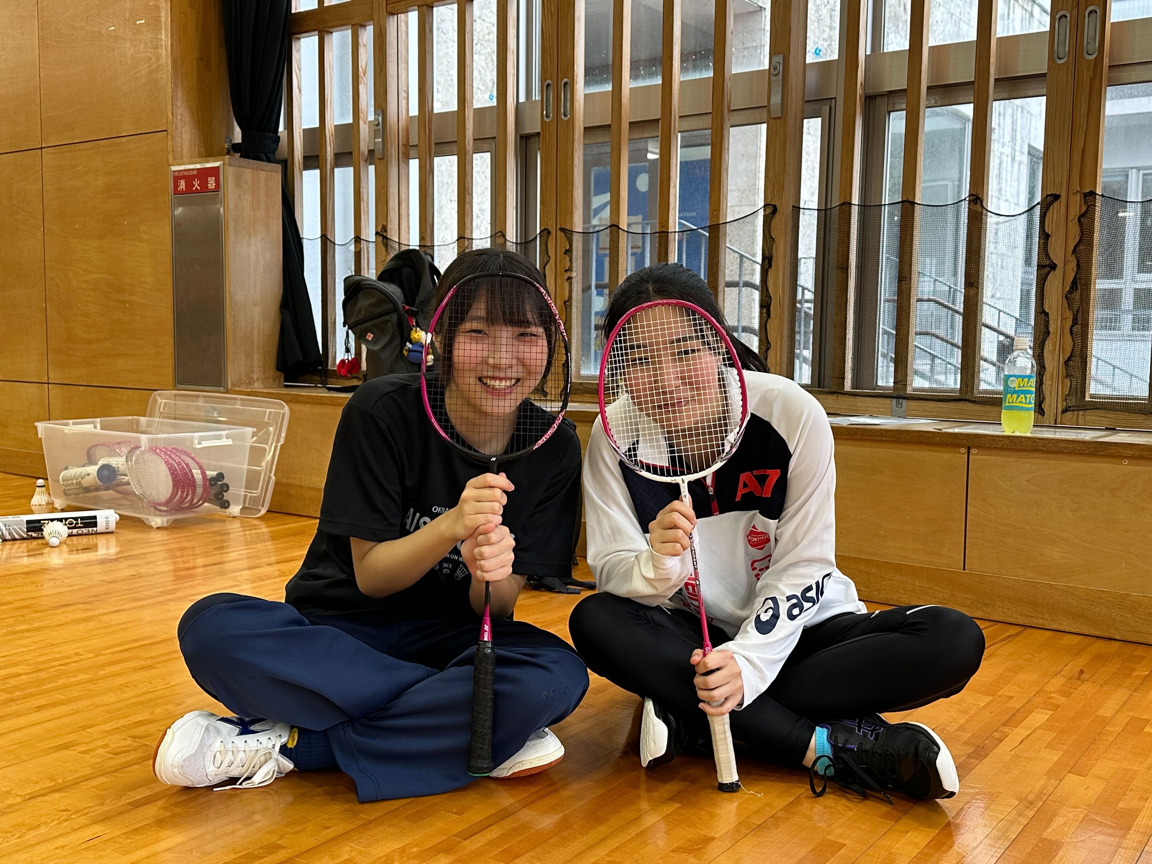 バドミントンクラブの様子