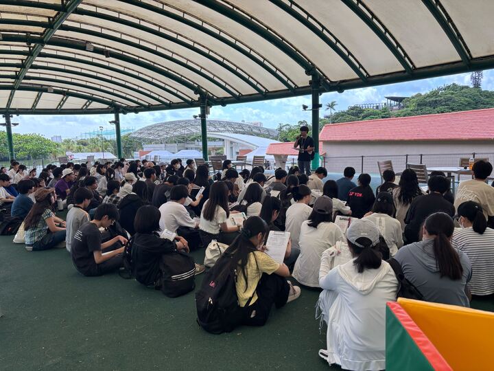遠足の様子