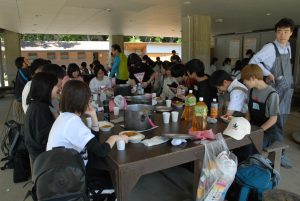 野外炊飯 自然散策 柏校 学校法人つくば開成学園 つくば開成国際高等学校
